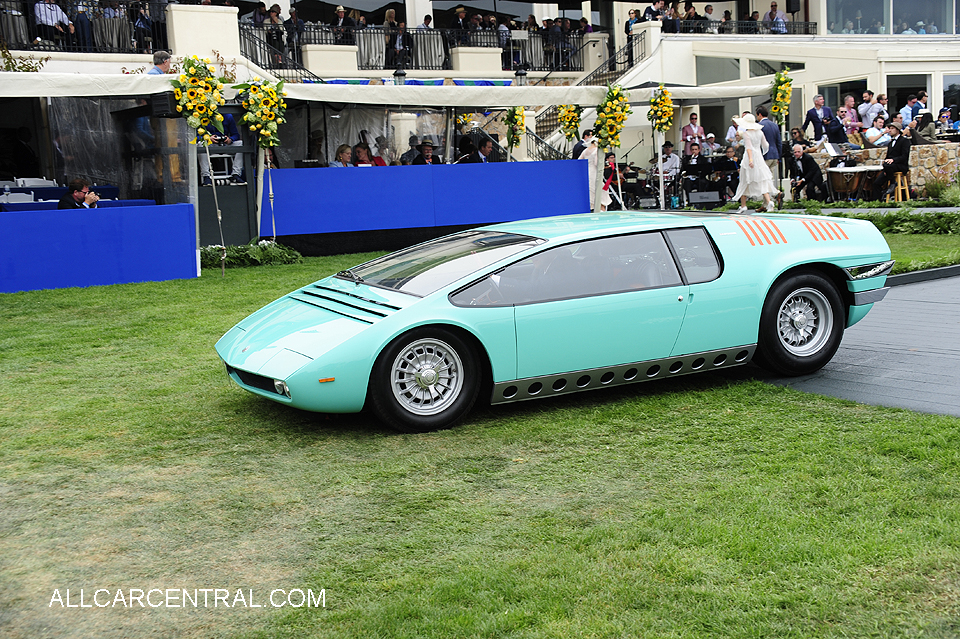 Bizzarrini P538 Italdesign Manta Concept sn-3 1966=R09 Pebble Beach Concours d'Elegance 2016