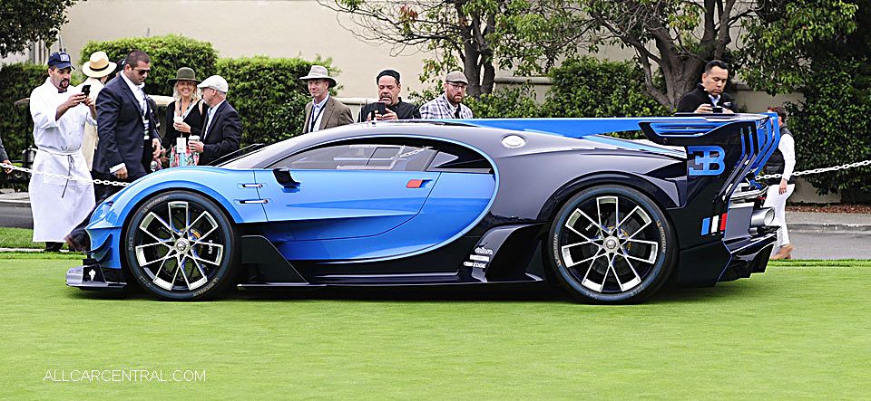  Bugatti Vision Gran Turismo 
2016 Pebble Beach Concours 2016 