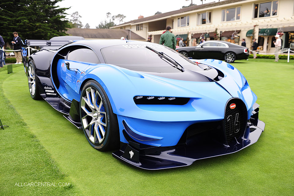  Bugatti Vision Gran Turismo 
2016 Pebble Beach Concours 2016 