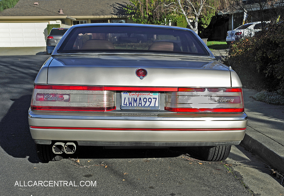 Cadillac Allante sn-1G6VS3386MU126996 1991