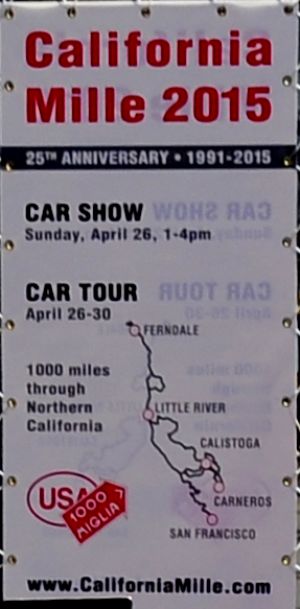 map   California Mille 2015