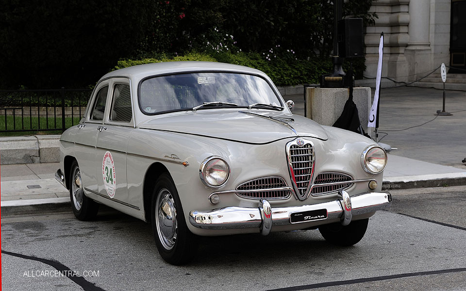 Alfa Romeo 1900 Super Coupe 1957 California Mille 2018