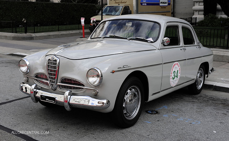 Alfa Romeo 1900 Super Coupe 1957 California Mille 2018