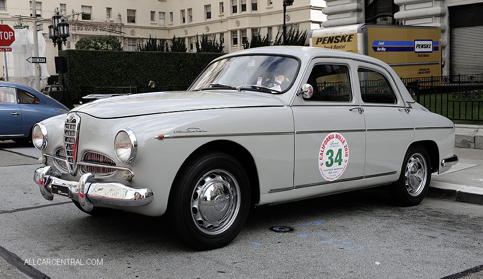  Alfa Romeo 1900 Super Coupe 1957 California Mille 2018 