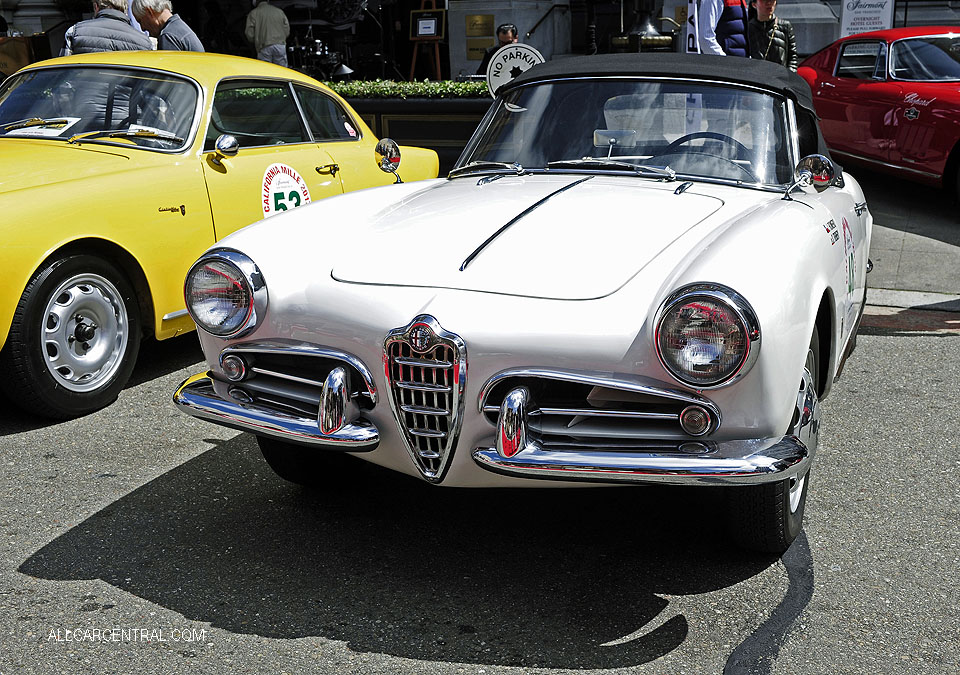  Alfa Romeo 750F Giulietta Spider Veloce 1958 California Mille 2018 