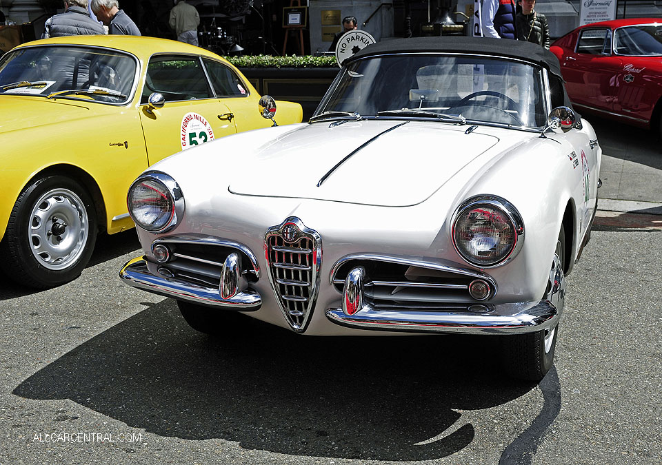Alfa Romeo 750F Giulietta Spider Veloce 1958 California Mille 2018