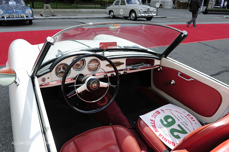  Alfa Romeo Giulietta Spider 1956 California Mille 2018 