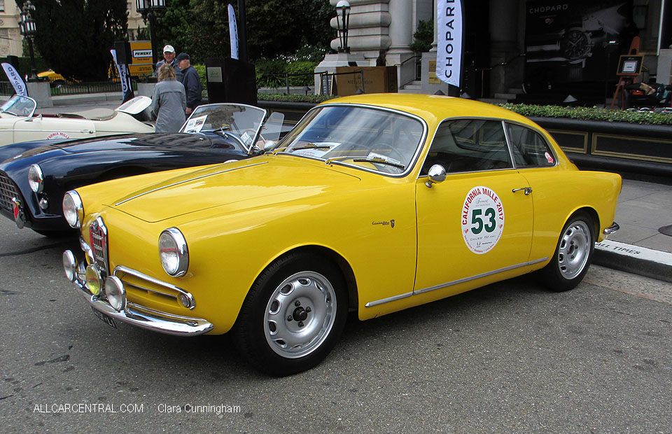  Alfa Romeo Giulietta Sprint Coupe 1958 California Mille 2018 C Cunningham 