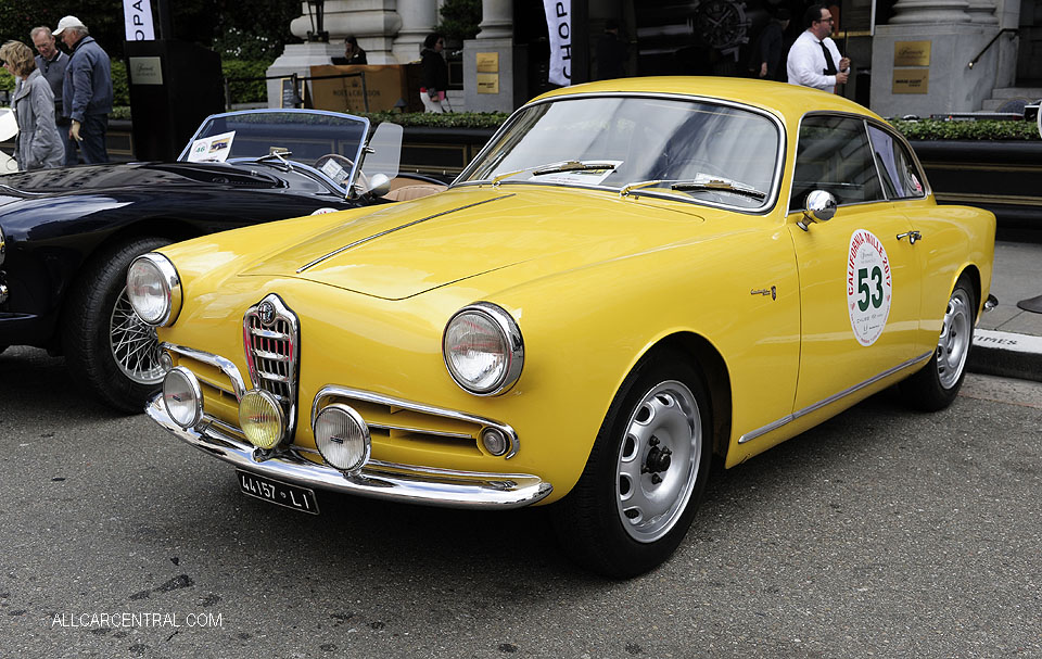  Alfa Romeo Giulietta Sprint Coupe 1958 California Mille 2018 