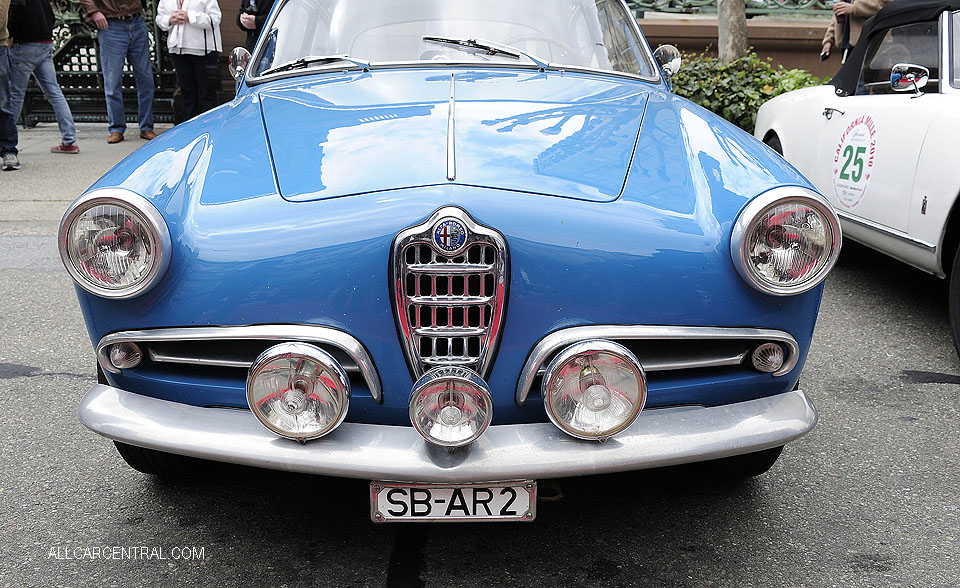 Alfa Romeo Giulietta Sprint Veloce 1956 California Mille 2018