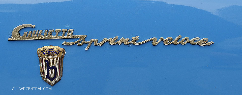 Alfa Romeo Giulietta Sprint Veloce 1956 California Mille 2018