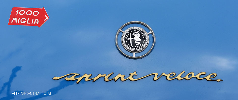 Alfa Romeo Giulietta Sprint Veloce 1956 California Mille 2018