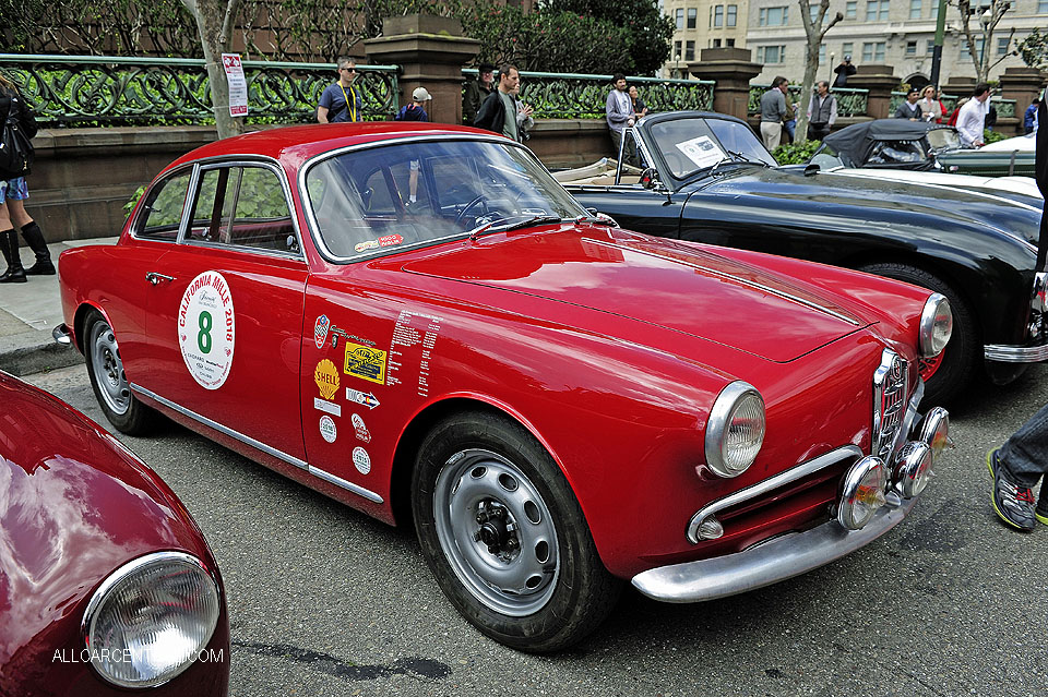  Alfa Romeo Giulietta Sprint Veloce LW 1956 California Mille 2018 