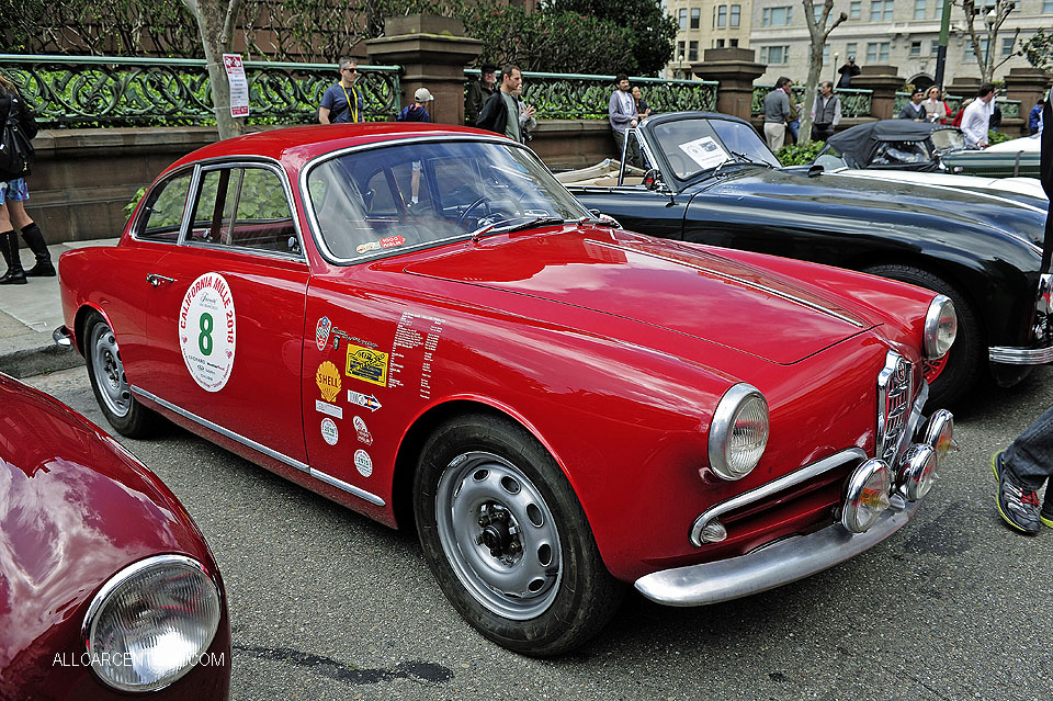 Alfa Romeo Giulietta Sprint Veloce LW 1956 California Mille 2018
