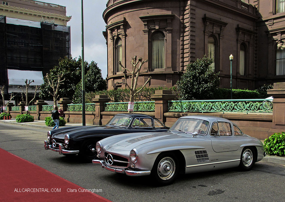  Mercedes-Benz 300SL Gullwing Coupe 1955 California Mille 2018 C Cunningham 