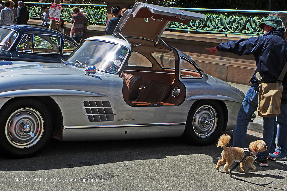 Mercedes-Benz 300SL Gullwing Coupe 1955 California Mille 2018 C Cunningham