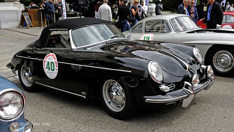 Porsche 356B-T6 1600S 90 1962 California Mille 2018