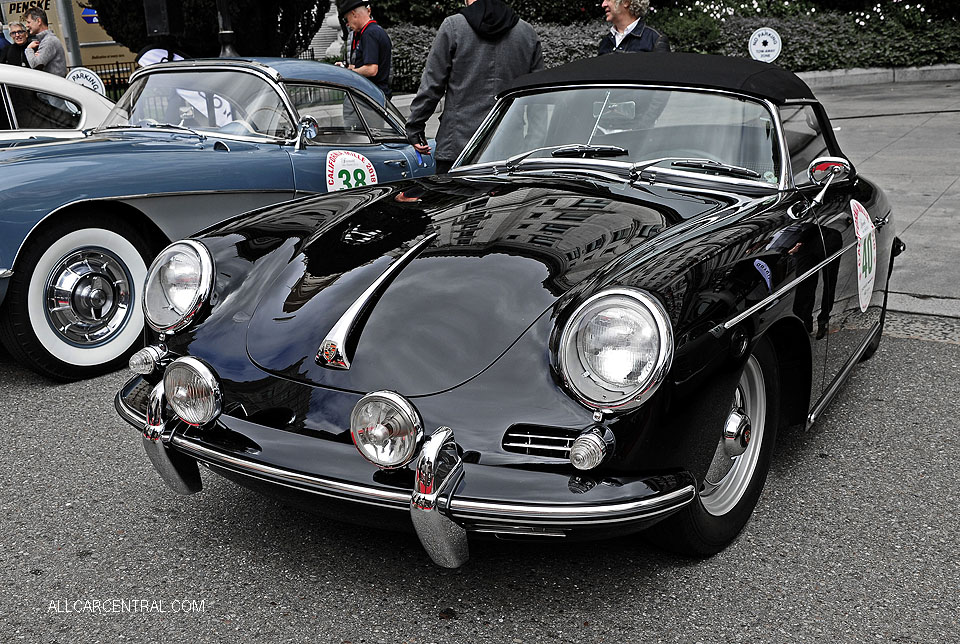 Porsche 356B-T6 1600S 90 1962 California Mille 2018