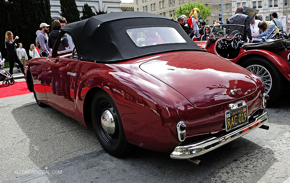 Simca 8 Sport Convertible 1951 California Mille 2018