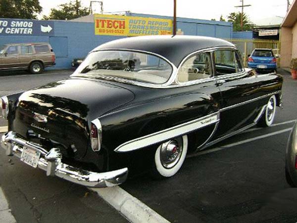  Chevrolet 2 dr post 1954