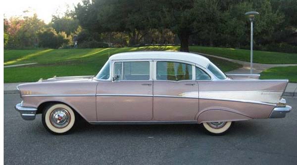  Chevrolet Bel Air 4-dr 1957