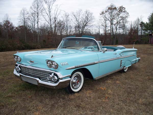 Chevrolet Impala convertible 1958 