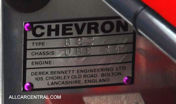 Chevron B23 sn-DBE-14 1973