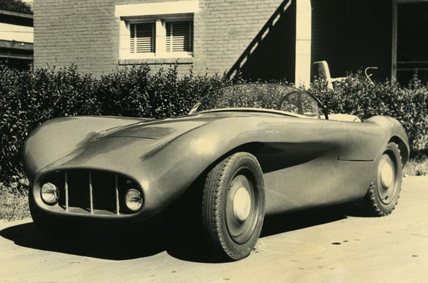 Clearfield Plastics roadster 1955