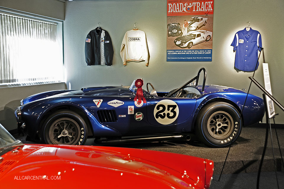  Shelby Cobra 289 sn-CSX2154 LeMans Car 1963 Cobra Experience Museum 