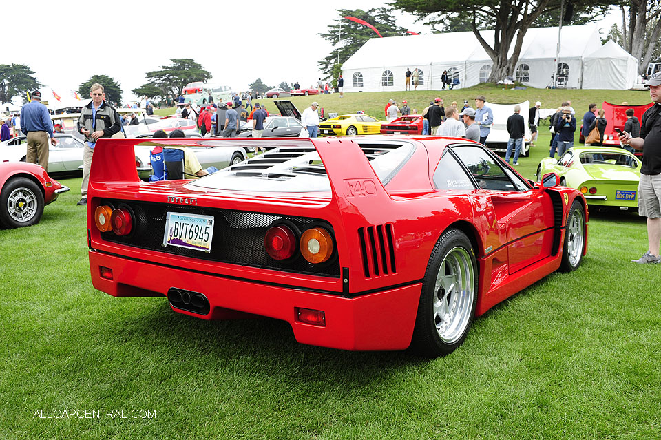  Ferrari F40 sn-ZFFGJ34B000088083  Concorso Italiano 2016
