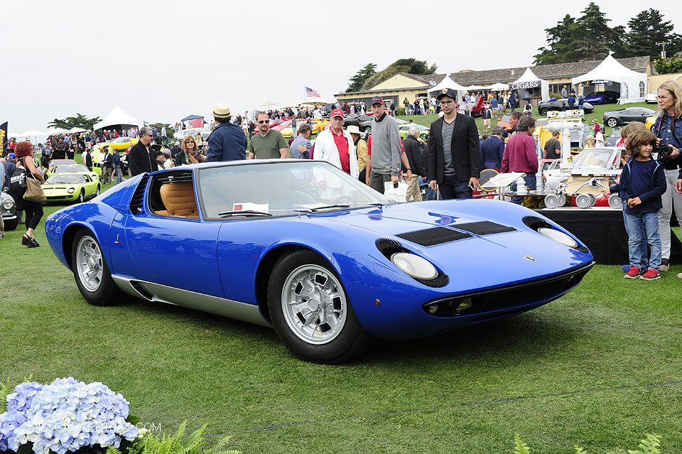 Lamborghini Miura P400 1967 Concorso Italiano 2016