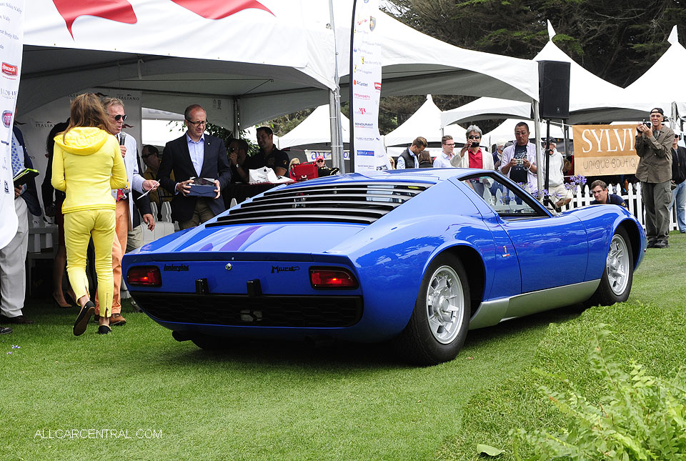 Lamborghini Miura P400 1967 Concorso Italiano 2016