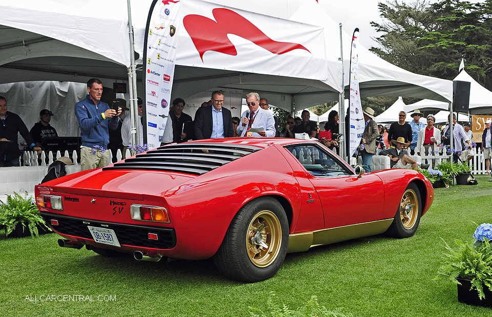 Lamborghini Miura SV Concorso Italiano 2016