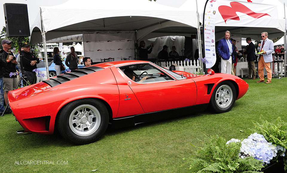 Lamborghini Miura S Concorso Italiano 2016