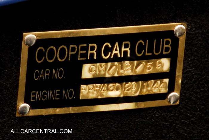Cooper Monaco T49 sn-CM-12-59 1959