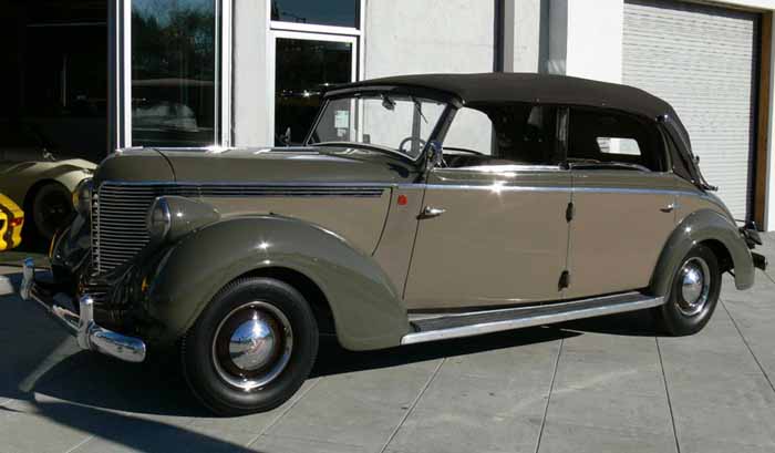 Desoto S-5 4 Door Convertible 1938