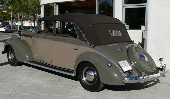 Desoto S-5 4 Door Convertible 1938