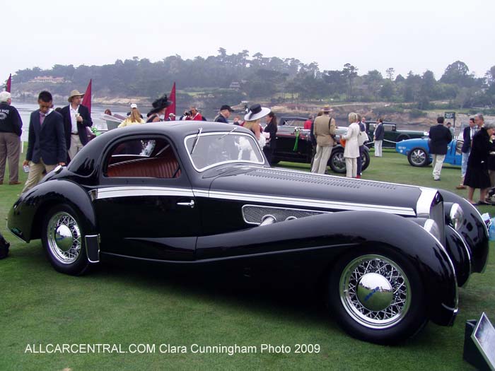 Delage D8S Letourneur et Marchand Aerodynamic Coupe 1937 Elegance in Motion Trophy