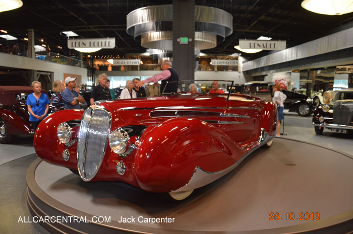 Delahaye Type 165 Cabriolet 1939 Mullin Automotive Museum 2013