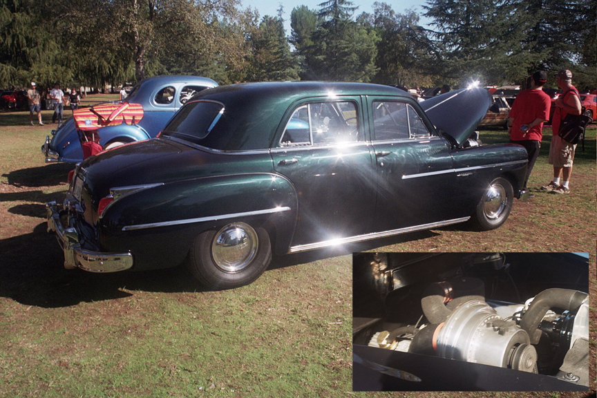 Dodge Sedan with a 383 Cube-Paxton Blower 1949