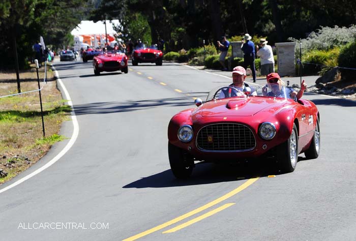 Ferrari 166 MM-53 Vignale Spyder 1953  Ferrari Pebble Beach Road Races 2015