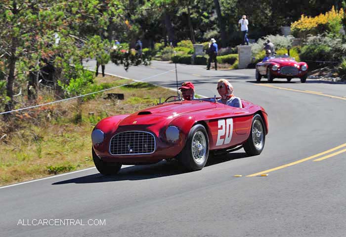  Ferrari 166 MM Touring Barchetta 1949 Ferrari Pebble Beach Road Races 2015