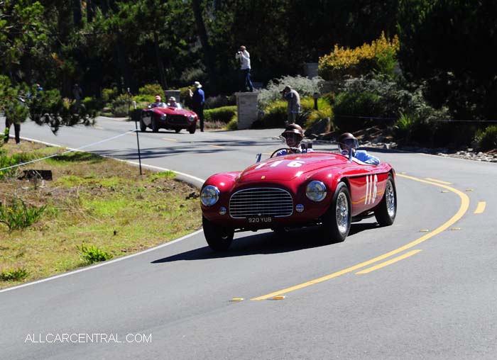  Ferrari 166 MM Touring Barchetta 1950 Pebble Beach Road Races 2015 