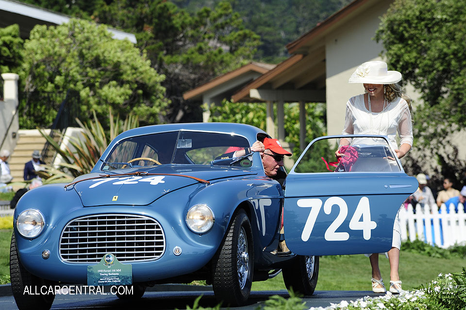  Ferrari 166 MM Touring Berlinetta sn-0026M 1950 Pebble Beach Concours d'Elegance 2017