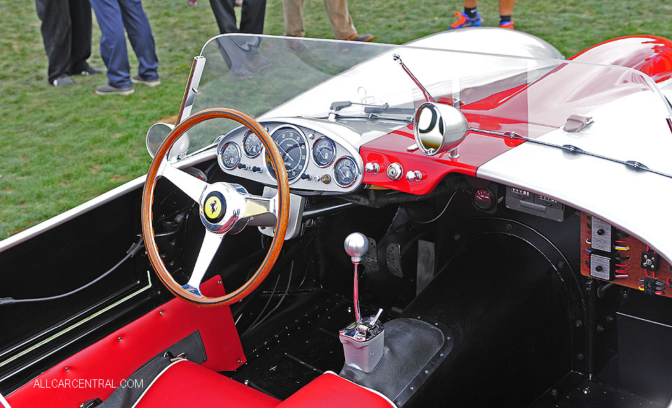 Ferrari 250 Testa Rosa Scaglietti Spyder sn-0718TR 1957 Pebble Beach Concours d'Elegance 2014