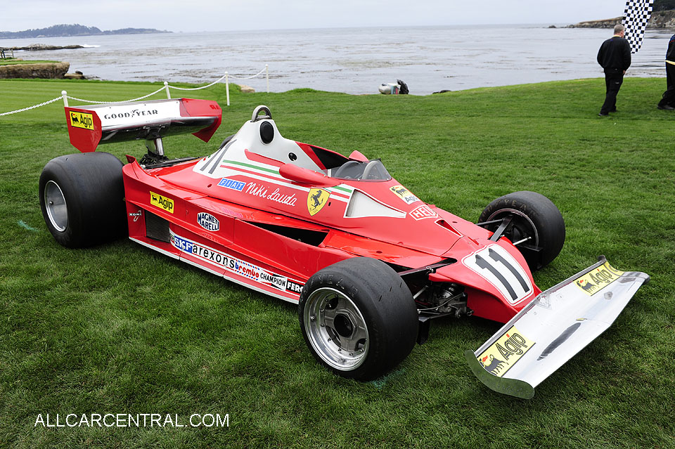  Ferrari 312 T2 sn-031 F1 1977 Pebble Beach Concours d'Elegance 2017