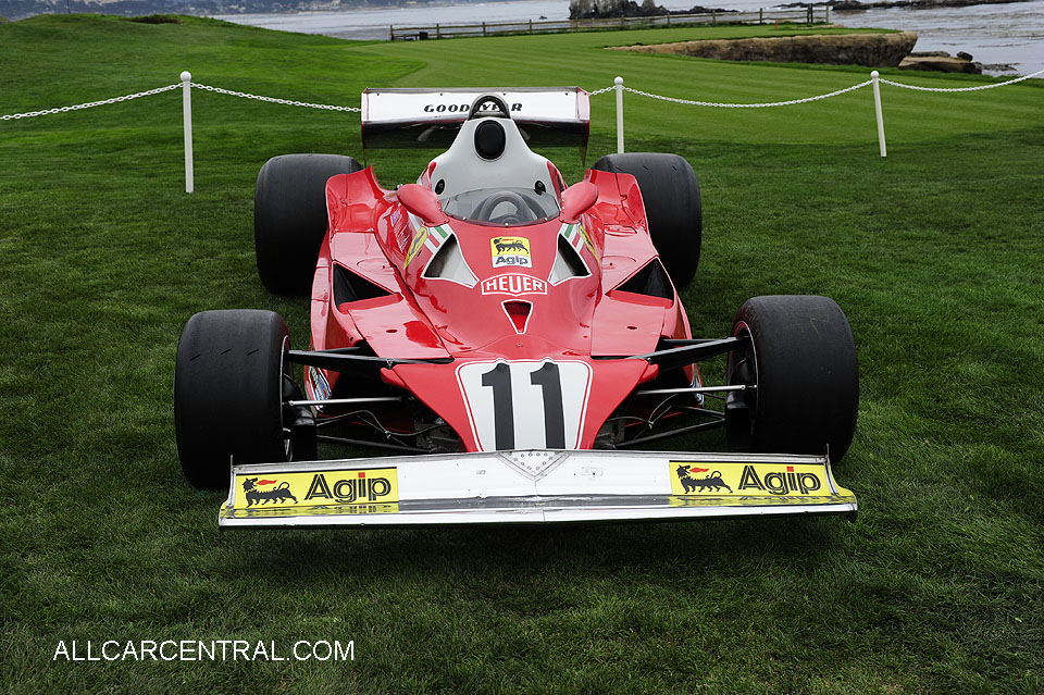 Ferrari 312 T2 sn-031 F1 1977 Pebble Beach Concours d'Elegance 2017