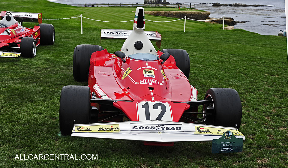  Ferrari 312 T sn-312-022 F1 1975 Pebble Beach Concours d'Elegance 2017