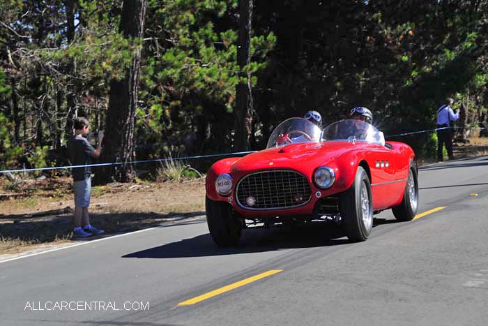 Ferrari 340 MM Vignale Spyder 1953  Ferrari Pebble Beach Road Races 2015