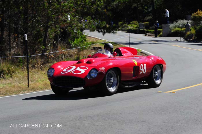  Ferrari 857S Scaglietti Spyder 1955 Ferrari Pebble Beach Road Races 2015